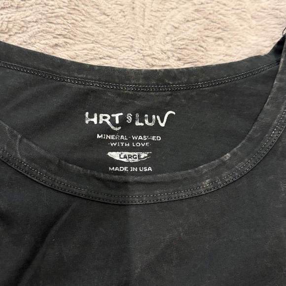 HRT & LUV mineral wash dress size large EUC Freebird - Picture 3 of 4